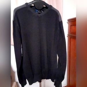 Mens two tone sweater